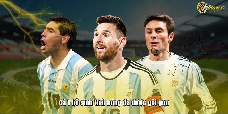 Tại Socolive cả 1 hệ sinh thái bóng đá được gói gọn